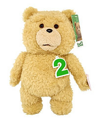 Ted 2 Movie-Size Plush Talking Teddy Bear TED2电影同款 长毛绒泰迪熊（会说话、身高61cm）