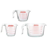 Pyrex 3-Piece Glass 量杯套装