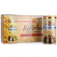 移动端：Kaiserdom 凯撒 窖藏啤酒 1L*4罐 礼盒装（整箱）