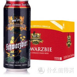 WAIDMANN'S BRAU 猎人 黑啤酒 500ml*12听*2份