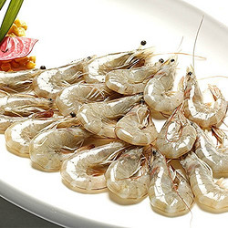 獐子岛 原产地厄瓜多尔白虾 1.8kg  野生大虾海鲜约72-90尾