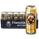 Franziskaner 进口德国啤酒 教士啤酒听装 500ml*24听+Durlacher 德拉克小麦啤 500ml*6听组合装