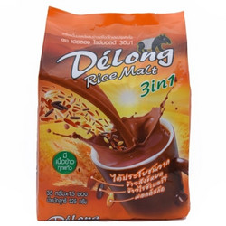泰国进口 Delong 德龙 三合一果米麦芽糖浆咖啡 525g