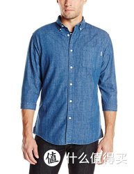 PUBLISH BRAND INC. Daner 3/4-Sleeve Denim Shirt 男士七分袖休闲衬衫