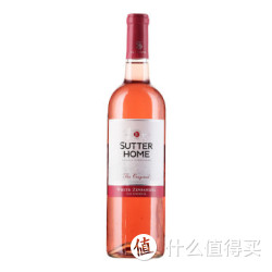 SUTTER HOME 舒特家族 白仙芬岱桃红葡萄酒 750ml*4瓶  199-100