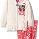 限尺码：Hello Kitty 凯蒂猫 Baby Girls' Legging Set Print 童装