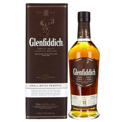 Glenfiddich 格兰菲迪 18年苏格兰达夫镇单一麦芽威士忌 700ml