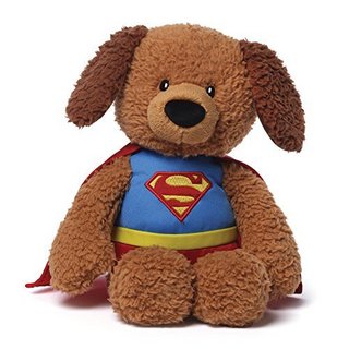 GUND DC Comics Superman Griffin 超人造型小狗毛绒玩具