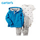 Carter's 婴儿 127G054 长袖外套 连体衣 长裤 3件套装