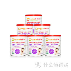 HAPPYBABY 禧贝 有机燕麦米粉  2段 198克*6罐