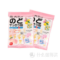 龙角散 夹心润喉糖 蜜桃味 80g*2包