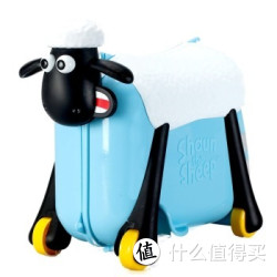 Shaun the Sheep 小羊肖恩 儿童拖拉玩具旅行箱 蓝色