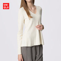 UNIQLO 优衣库 LEMAIRE 联名系列 161234 女款V领针织衫