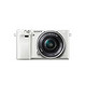 SONY 索尼 ILCE-A6000L 16-50mm 单镜套机 白色