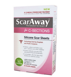 ScarAway 舒可薇 C-Section 剖腹产专用疤痕贴