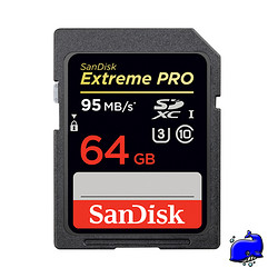 SanDisk 闪迪 ExtremePro 64G 95M/s Class10 SD卡