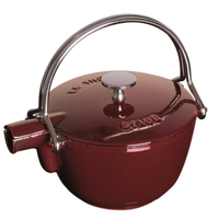 STAUB 1 Quart Round Teapot 茶壶