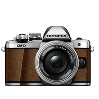 OLYMPUS 奥林巴斯 OM-D E-M10 Mark II M4/3画幅 微单相机 银色 14-42mm F3.5 变焦镜头 单头套机