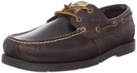 限11.5M码：Timberland 添柏岚 Earthkeepers Kiawah Bay 男士真皮船鞋