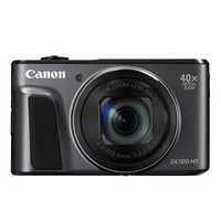 Canon 佳能 PowerShot SX720 HS 3英寸数码相机 黑色 (4.3-172mm、F3.3-F6.9)