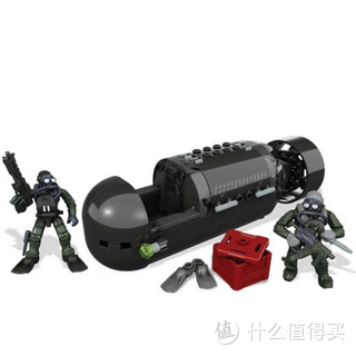 MEGA BLOKS 美高 CNG80 使命召唤 海豹突击队潜水器