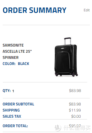 Samsonite美国官网 精选商品 阶梯折扣