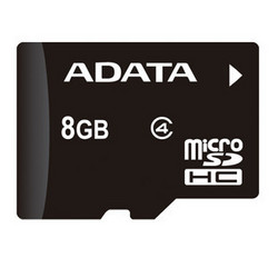 ADATA 威刚 TF 8G Class4 内存卡