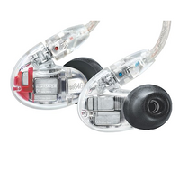 SHURE 舒尔 SE846 入耳式挂耳式有线耳机 透明 3.5mm