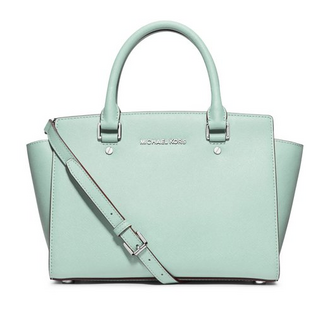 MICHAEL Michael Kors Selma 女士斜挎包 中号 黑色