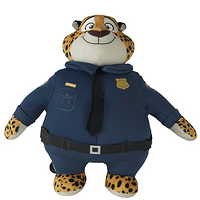 TOMY 多美 Zootopia Clawhauser 毛绒玩具