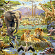 EDUCA 16303 非洲动物拼图 1500片