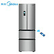 Midea 美的 BCD-303WTZM（E) 多门冰箱（303L、App操控）