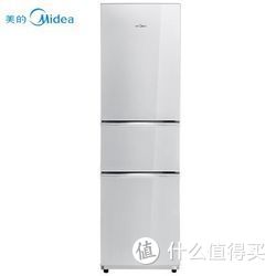 Midea 美的 BCD-215TQMB 三门冰箱 215L