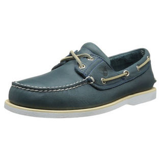 Timberland 添柏岚 Classic 2 Eye Boat Shoe 经典帆船鞋 红色 UK11