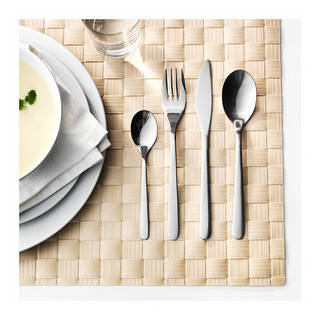 IKEA 宜家 弗隆夫特 不锈钢餐具24件套