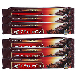 COTE D'OR 克特多金象 纯味巧克力条 47g*6条