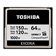 TOSHIBA 东芝 EXCERIA CF存储卡（64GB、1000x）