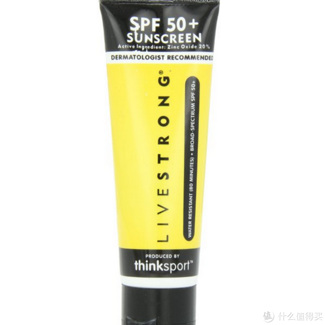 thinksport Livestrong Sunscreen 防晒霜 SPF50+