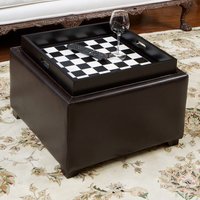 百伽家具 53065.00RBL 皮质可收纳换鞋凳