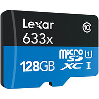 Lexar 雷克沙 High-Performance 633x SDXC存储卡（128GB UHS-I/U3）