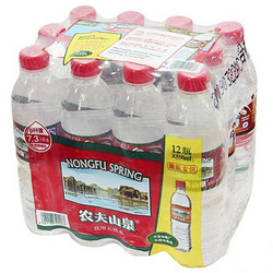 农夫山泉 饮用水 塑膜量贩装  550ml*12瓶 *4件 +凑单品