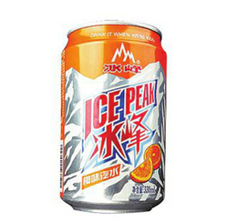 冰峰汽水330ml*24罐陕西特产西安网红橙味碳酸饮料怀旧老汽水整箱