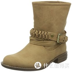 Skechers 斯凯奇 Mad Dash Braid Harness 女士真皮皮靴