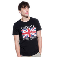 LONSDALE 龙狮戴尔 男士圆领短袖T恤 
