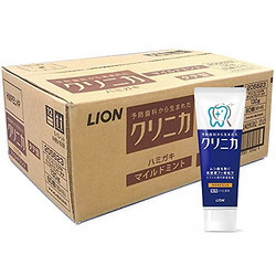 LION 狮王 CLINICA 酵素 洁净立式牙膏 清新薄荷 130g*60支