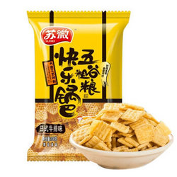 苏微 快乐锅巴牛排味108g/袋