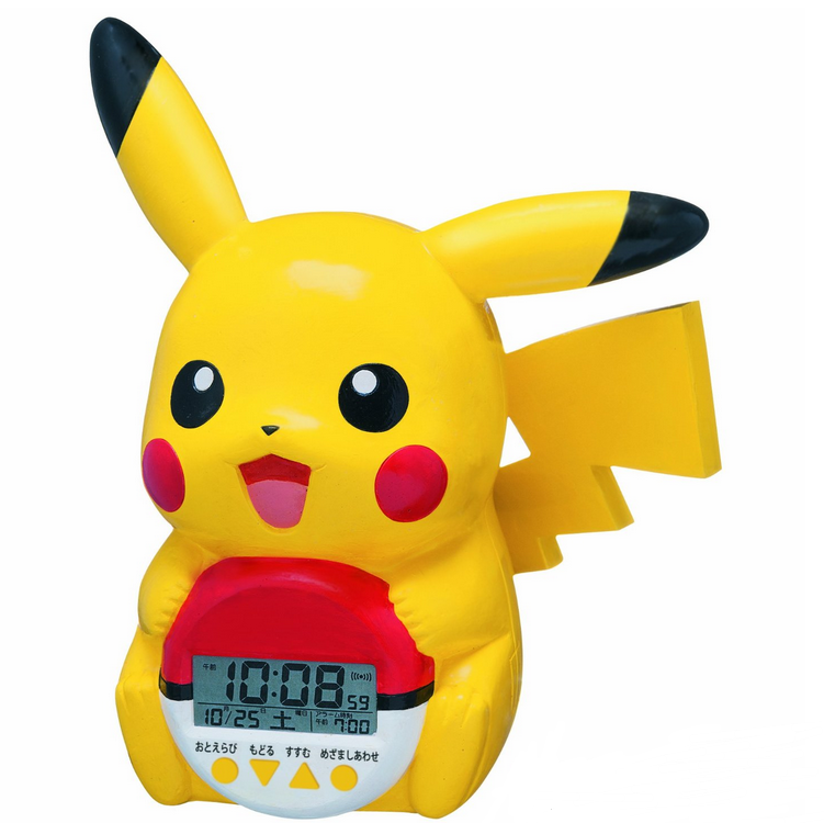 seiko精工jf373a皮卡丘闹钟