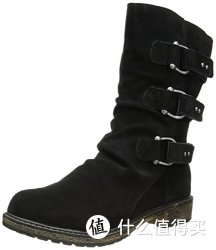 Skechers 斯凯奇 Ruched Motorcycle Boot 女士中筒靴  