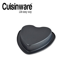 Cuisinware 翠唯雅 心形浅底家用不粘涂层烘焙工具