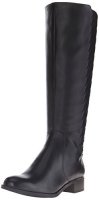 限7、7.5码：Calvin Klein GIADA2 女士高筒靴